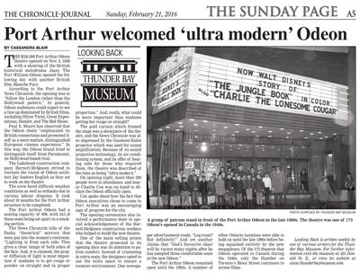 Port Arthur welcomed 'ultra modern' Odeon