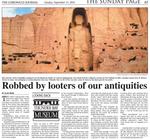 Robbed by looters of our antiquities