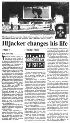 Hijacker changes his life