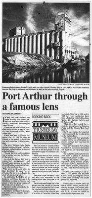 Port Arthur through a famous lens