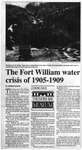 The Fort William water crisis of 1905-1909