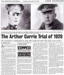 The Arthur Currie Trial of 1928