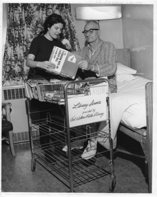 Library Hospital Book Cart Service (~1969)