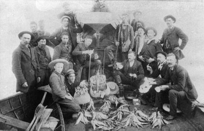 Fishing Party aboard the Hattie Vinton (1884)