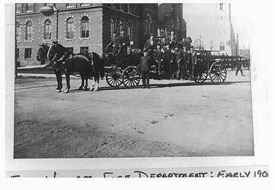 Fort William Fire Department, 1900's.