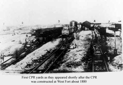 First CPR Yard (~1880)