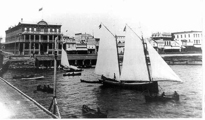 Port Arthur Harbour, 1885