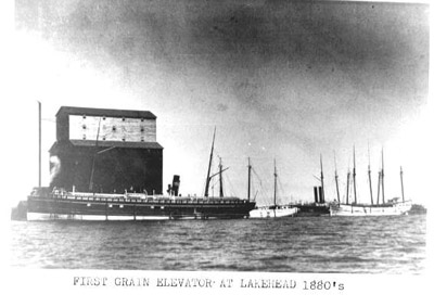 First Grain Elevator at the Lakehead