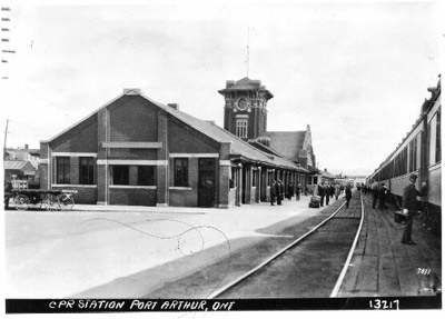 C.P.R. Station - Port Arthur (1925)