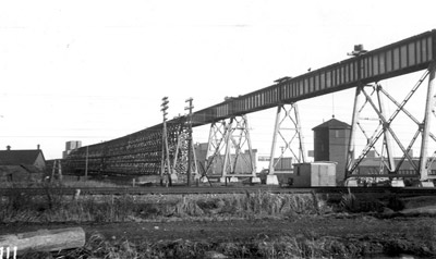 Port Arthur Ore Trestle - Steel Viaducts (March 21 1945)