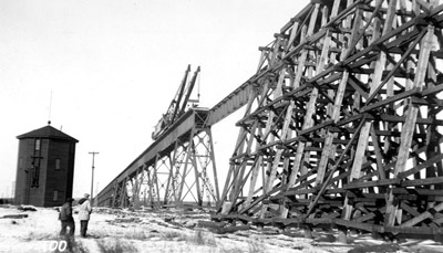 Port Arthur Ore Trestle Construction (March 8 1945)