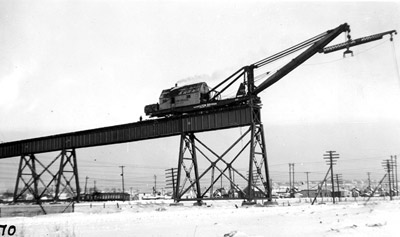 Derrick Car on Iron Ore Trestle