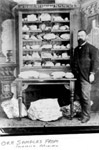 Thomas A. Keefer with Ore Samples (~1890)
