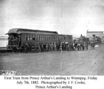 First Train from Prince Arthur's Landing