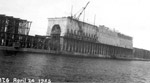 Iron ore dock construction (April 24 1945)