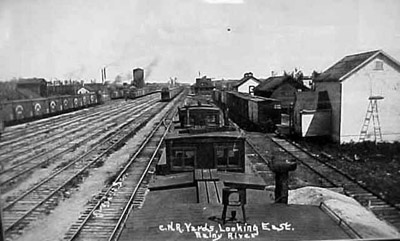 C.N.R. Yards Looking East - Rainy River