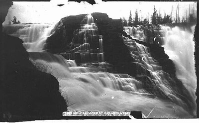 Cascades at Kakabeka Falls (~1885)