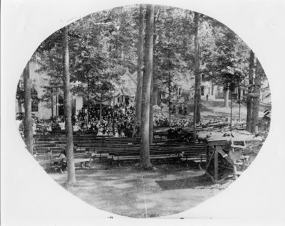 Early Grimsby Park Camp Meetings Auditorium