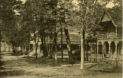 Street View Looking Towards the Lake