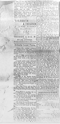 Grimsby Local News, Aug. 13, 1891