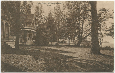 Lake Front, Grimsby Beach, Ont.