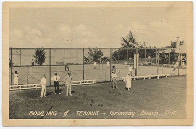 Bowling and Tennis, Bell Park