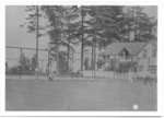 Tennis court and Lawn bowling where Lakeview Hotel once was