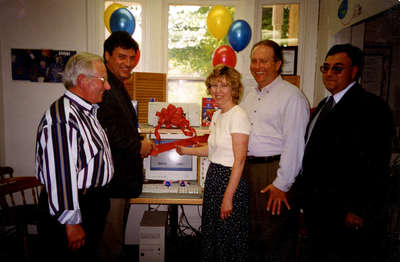 First Computer Access Site station at Flesherton Library