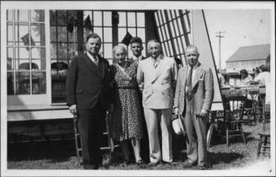 Farquhar Oliver, Agnes Macphail, Elgin McCutcheon, M. Duvan & T.S. Cooper