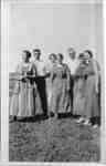 Agnes Macphail with friends and sister Lilly