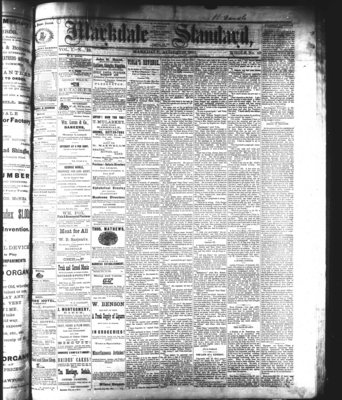 Markdale Standard (Markdale, Ont.1880), 19 Aug 1881