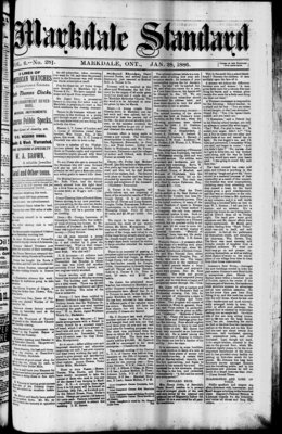 Markdale Standard (Markdale, Ont.1880), 28 Jan 1886