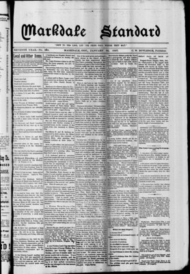 Markdale Standard (Markdale, Ont.1880), 20 Jan 1887