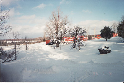 Last train snowplow