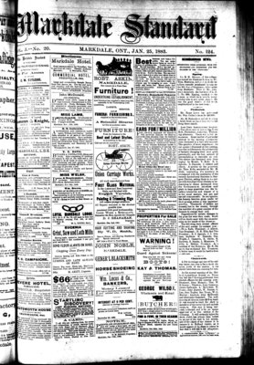 Markdale Standard (2), 25 Jan 1883