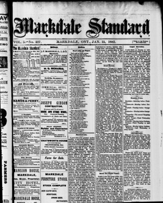 Markdale Standard (2), 15 Jan 1885