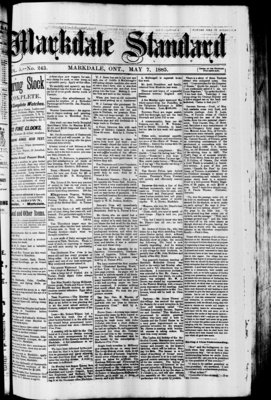 Markdale Standard (2), 7 May 1885