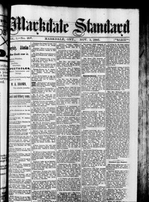 Markdale Standard (2), 5 Nov 1885