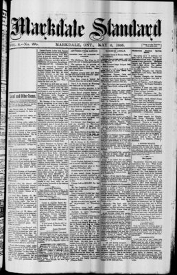 Markdale Standard (2), 6 May 1886