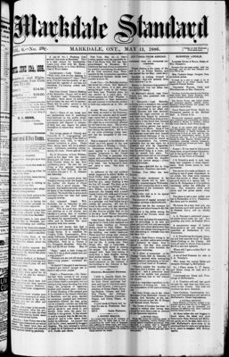 Markdale Standard (2), 13 May 1886