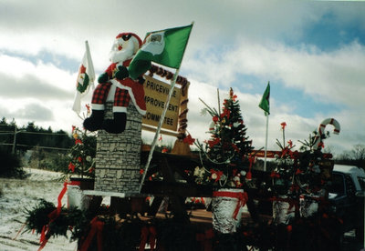 First Prize Float in Priceville Santa Claus Parade
