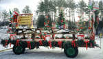 First Prize Float in Priceville Santa Claus Parade--side view