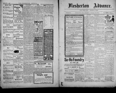 Flesherton Advance, 18 Jan 1900