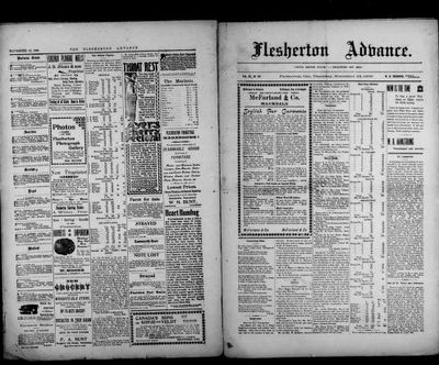 Flesherton Advance, 22 Nov 1900