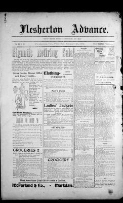 Flesherton Advance, 24 Jan 1901