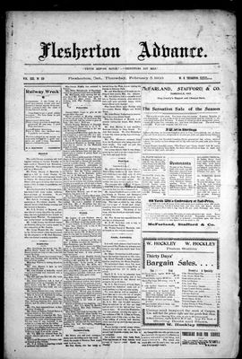 Flesherton Advance, 5 Feb 1903