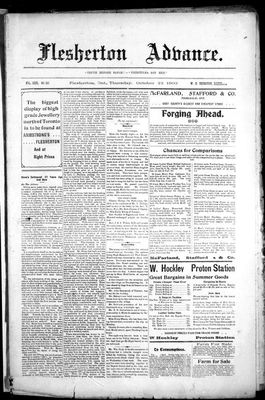 Flesherton Advance, 22 Oct 1903