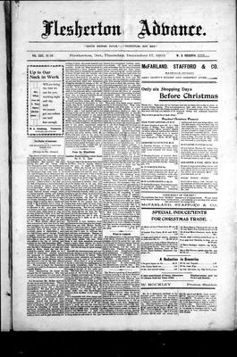 Flesherton Advance, 17 Dec 1903