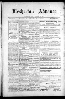 Flesherton Advance, 26 May 1904