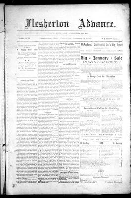 Flesherton Advance, 12 Jan 1905